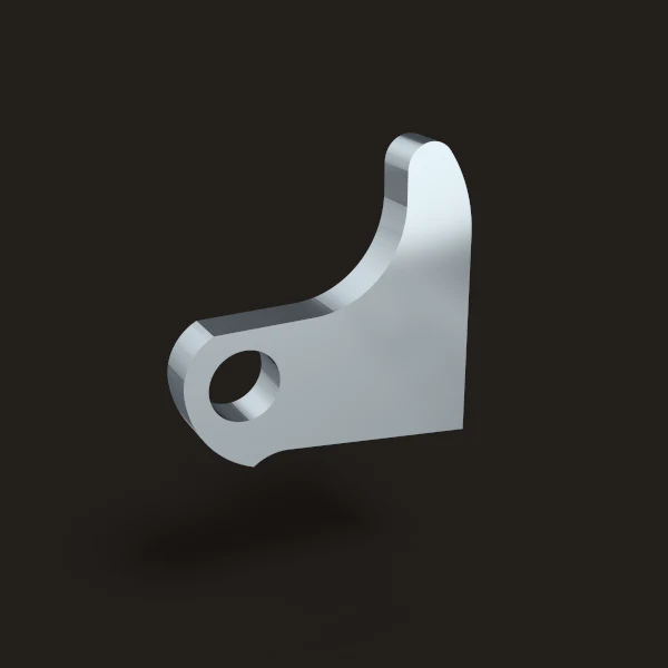 Glock-Mod Glock FRT Curved Trips (3 Pack) 304 316 Stainless Steel Trip