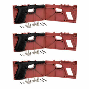 New Release: Glock-Mod Polymer80 PF940Cv1™ 80% Compact Frame and Jig Kit (Glock® 19/23 Compatible) – 3-Pack