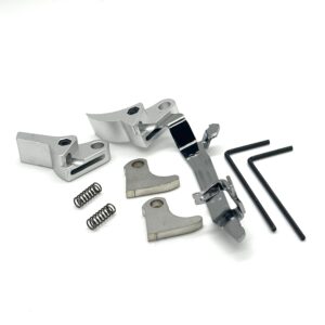 ⚡ New: Glock-Mod Value Glock FRT V2 6061 Aluminum Trigger Bar Kit 2x Shoe (Silver Curve and Flat) Gen 1 2 3 4, 9mm, .40, .357