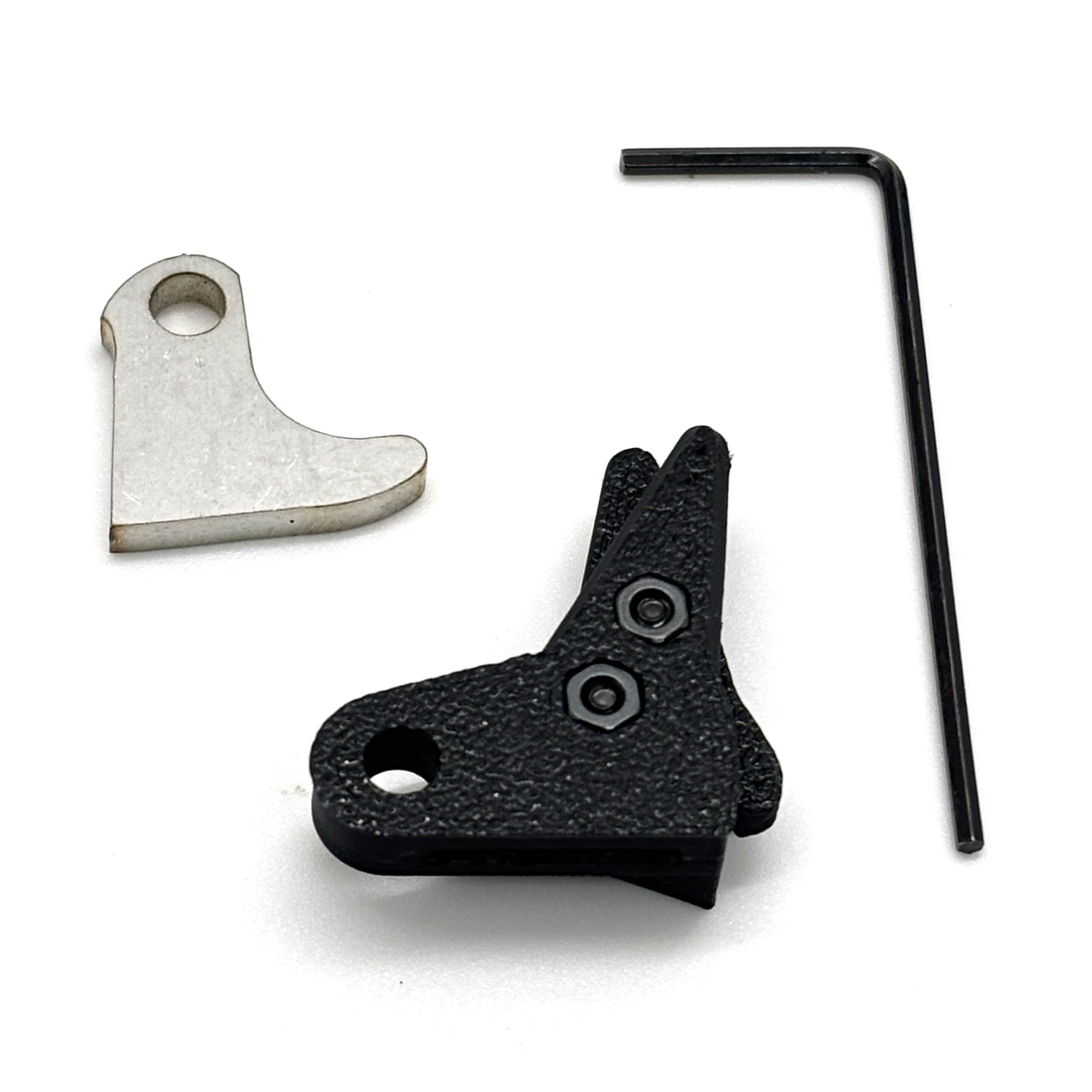 Glock-Mod Glock FRT Polymer V3 Trigger Shoe Kit with Safety and Curved Steel Trip for All Glocks – Black — image 5