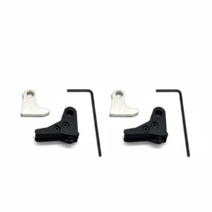 ⚡ New: Glock-Mod 2 PACK GLOCK POLYMER V3 Trigger Shoe Kit with Safety and Curved Steel Trip