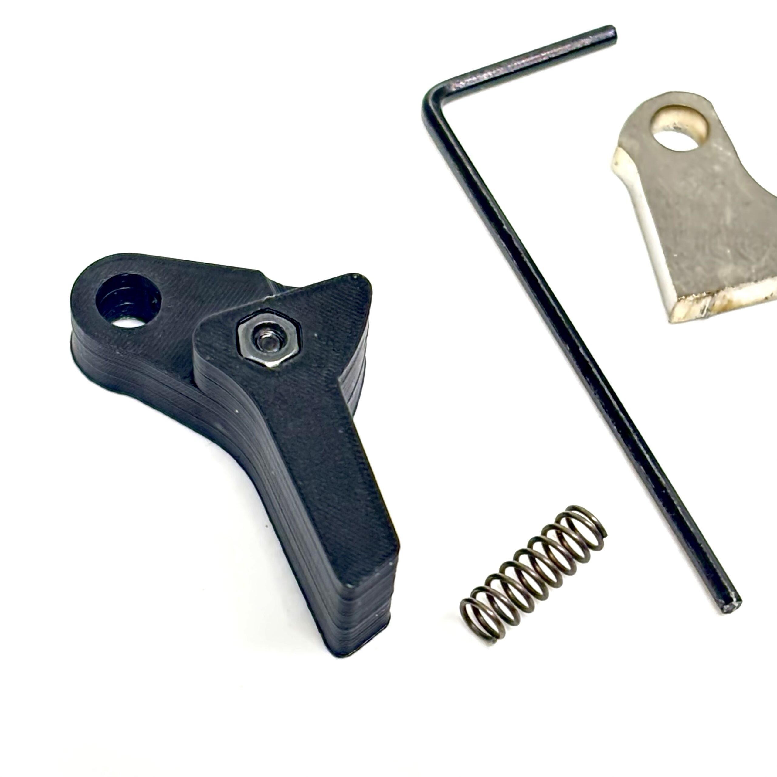 Glock-Mod POLYMER GLOCK FRT V2 TRIGGER SHOE KIT Black 2 Pack – Choose Style — image 4