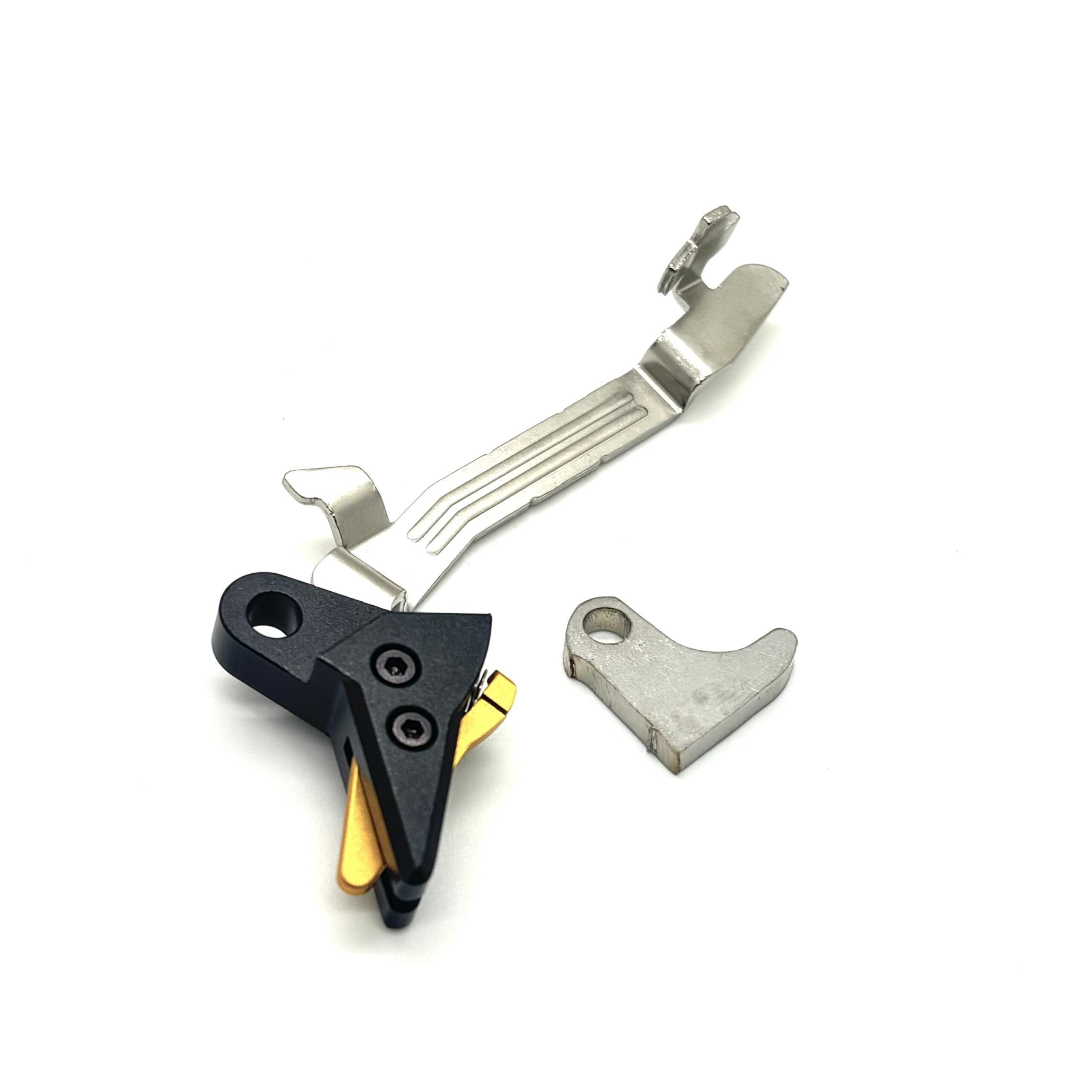 Glock-Mod GLOCK 43 43X 48 FRT V3 TRIGGER BAR COMPLETE KIT / 6061 Aluminum Shoe + Slimline Bar + Steel Curved Trip — image 4