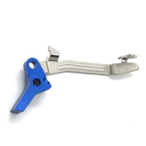 ⚡ New: Glock-Mod Glock 43 43X 48 FRT V2 DROP IN Trigger Bar Kit / Flat or Curve Aluminum Shoe w/ Steel Curved Trip