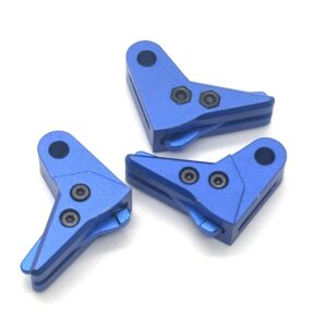 ⚡ New: Glock-Mod BLEM-CHIP Standard Semi-Auto Royal Blue 6061 Aluminum Flat Glock Trigger