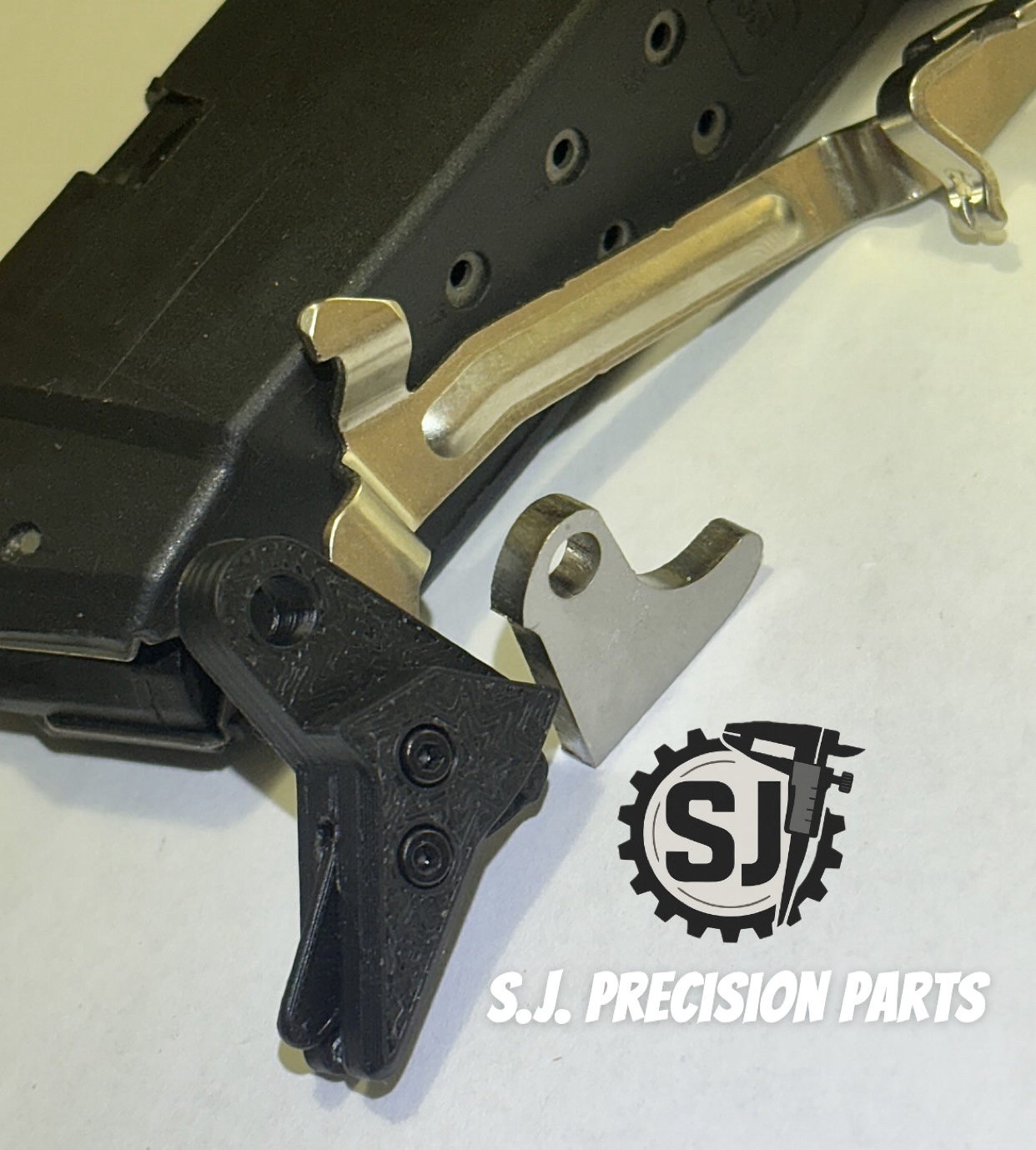 Glock-Mod GLOCK FRT POLYMER V3 BAR GEN 1 2 3 with Safety and Curved Steel Trip for 17 19 22 26 27 — image 4