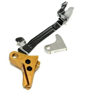 ⚡ New: Glock-Mod GLOCK FRT V3 6061 ALUMINUM TRIGGER SHOE & BAR KIT, Gen 1 2 3 4, 9mm, .40, .357